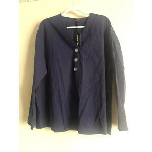 NoraCora Cotton tunic top xxl NWT!
